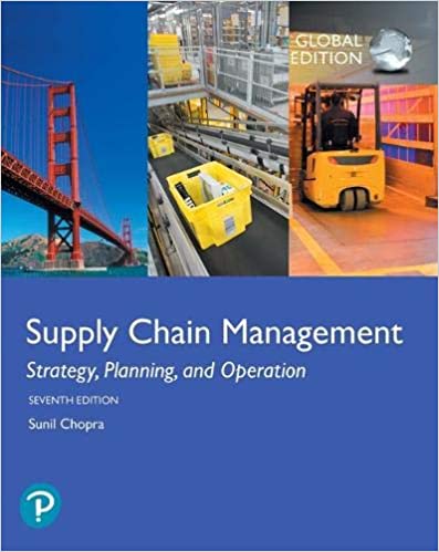 Supply Chain Management:  Strategy, Planning, and Operation, Global Edition (7th Edition) - Original PDF